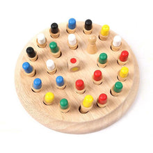 Load image into Gallery viewer, Wooden Memory Chess Game