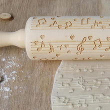 Load image into Gallery viewer, Musical Notes 3D Rolling Pin