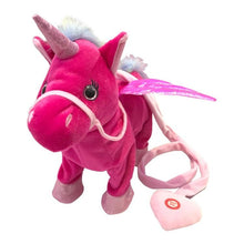 Load image into Gallery viewer, Magic Walking Unicorn Plush Toy