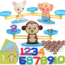 Load image into Gallery viewer, Monkey Balance Math Game Toy
