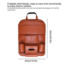 Load image into Gallery viewer, Car Back Seat Organizer