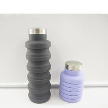 Load image into Gallery viewer, Collapsible Silicone Water Bottle