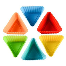 Load image into Gallery viewer, Silicone Cake Baking Molds (6 pcs)