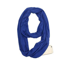 Load image into Gallery viewer, Infinity Scarf with Hidden Pocket