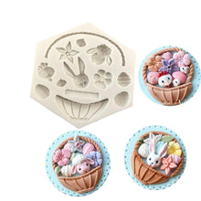 Load image into Gallery viewer, Silicone Easter Molds - Egg Rabbit Flower