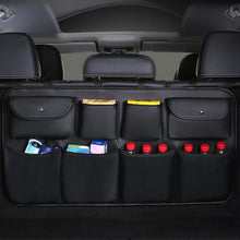 Load image into Gallery viewer, PU Leather Car Trunk Organizer
