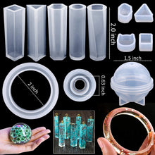 Load image into Gallery viewer, DIY Crystal Glue Jewelry Mold 83 Pcs Set