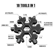 Load image into Gallery viewer, 18-in-1 Snowflake Multi Tool