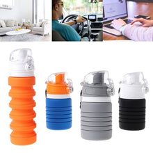 Load image into Gallery viewer, Creative Collapsible Silicone Water Bottle
