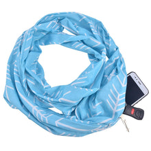 Load image into Gallery viewer, Fashion Infinity Scarf with Pocket

