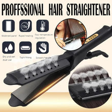 Load image into Gallery viewer, Ceramic Tourmaline Ionic Flat Iron Hair Straightener
