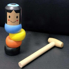 Load image into Gallery viewer, Unbreakable Wooden Man Toy
