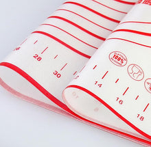 Load image into Gallery viewer, Silicone Baking Mat with Measurements
