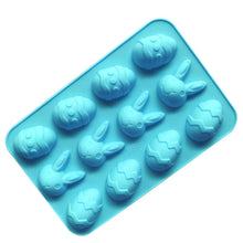 Load image into Gallery viewer, Silicone Cake Mold - Eggs, Rabbit
