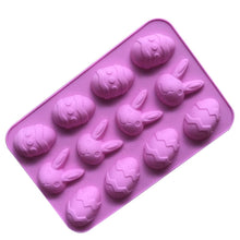 Load image into Gallery viewer, Silicone Cake Mold - Eggs, Rabbit

