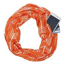 Load image into Gallery viewer, Fashion Infinity Scarf with Pocket
