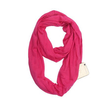 Load image into Gallery viewer, Infinity Scarf with Hidden Pocket
