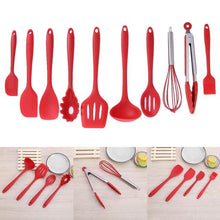 Load image into Gallery viewer, Silicone Kitchen Utensils Set

