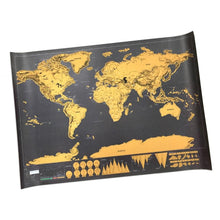 Load image into Gallery viewer, Scratch Off World Map Poster
