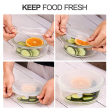 Load image into Gallery viewer, Universal Silicone Stretch Lids 6 Pack
